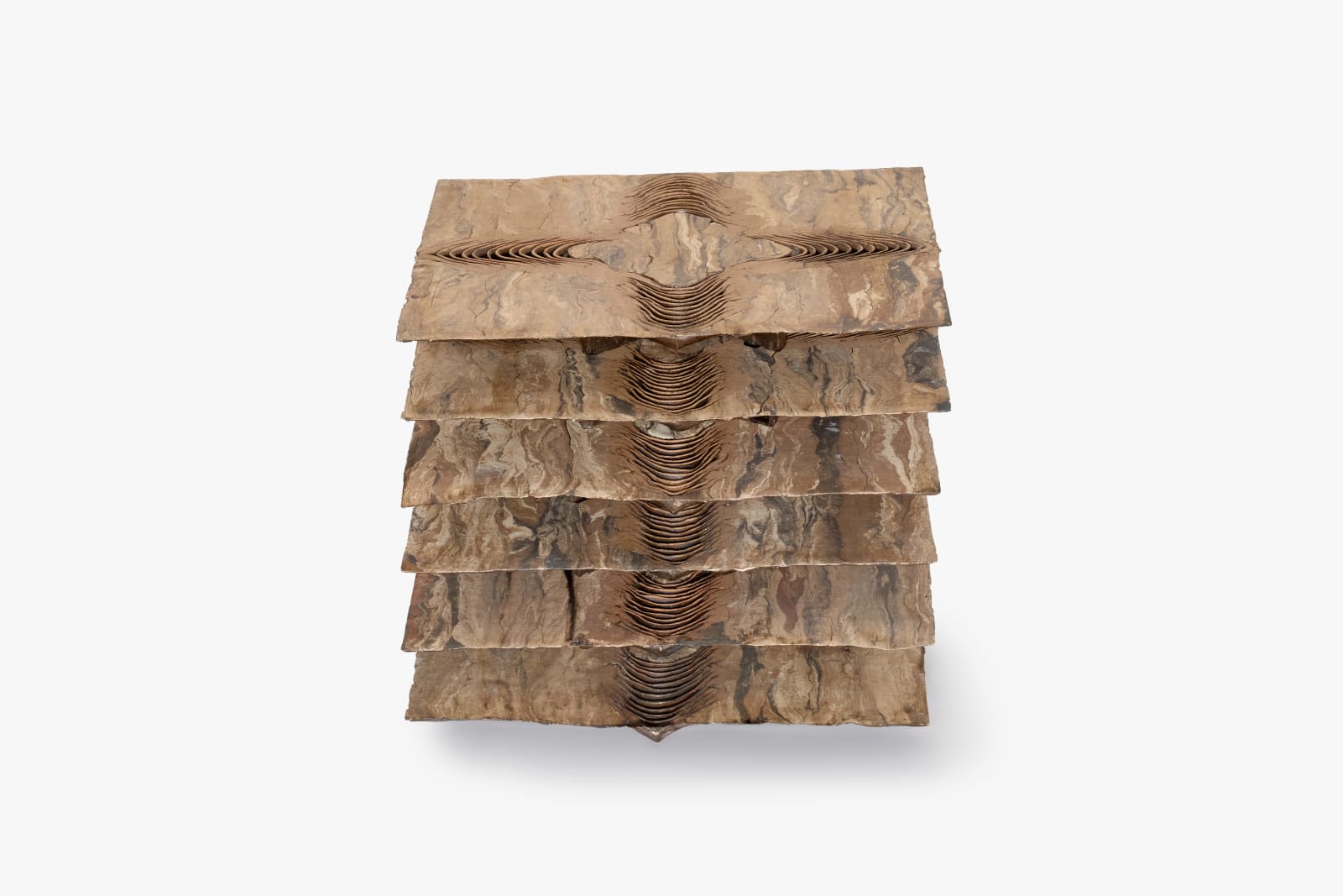 Six-layered Laminated Panel 積層盤6重層| Yukiya Izumita | Japanese Ceramics | Ippodo Gallery TOKYO & NEW YORK