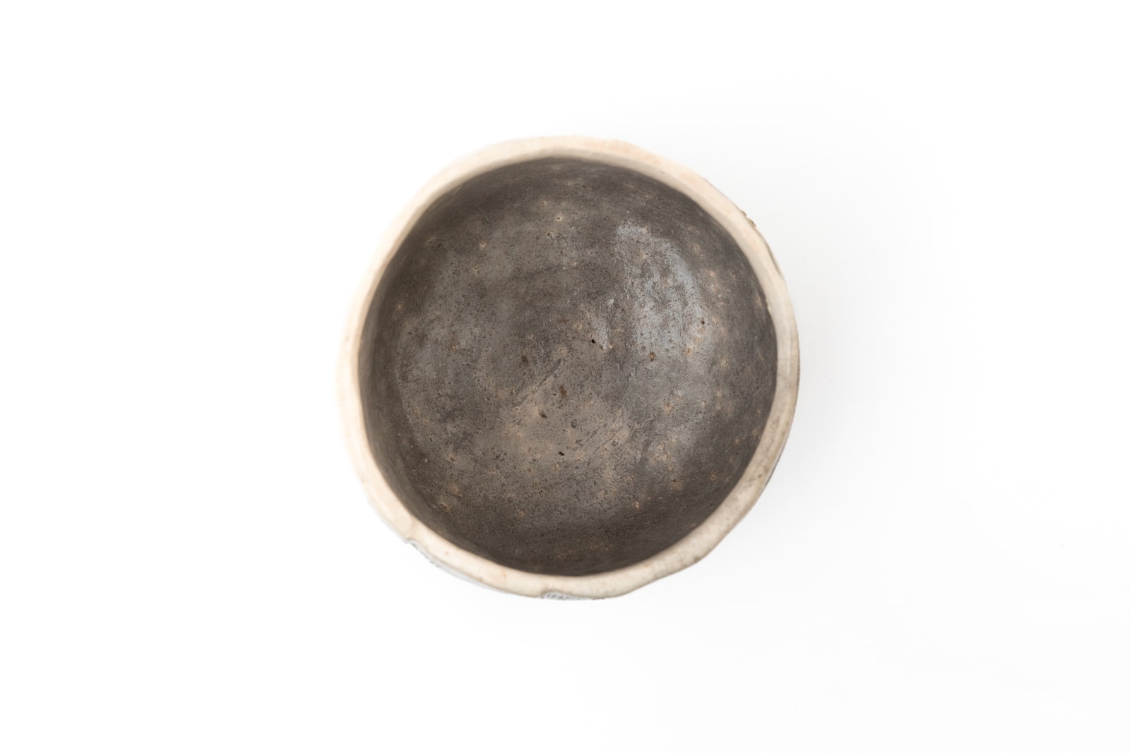Shion Tabata, 白楽茶碗 - White Raku Tea Bowl