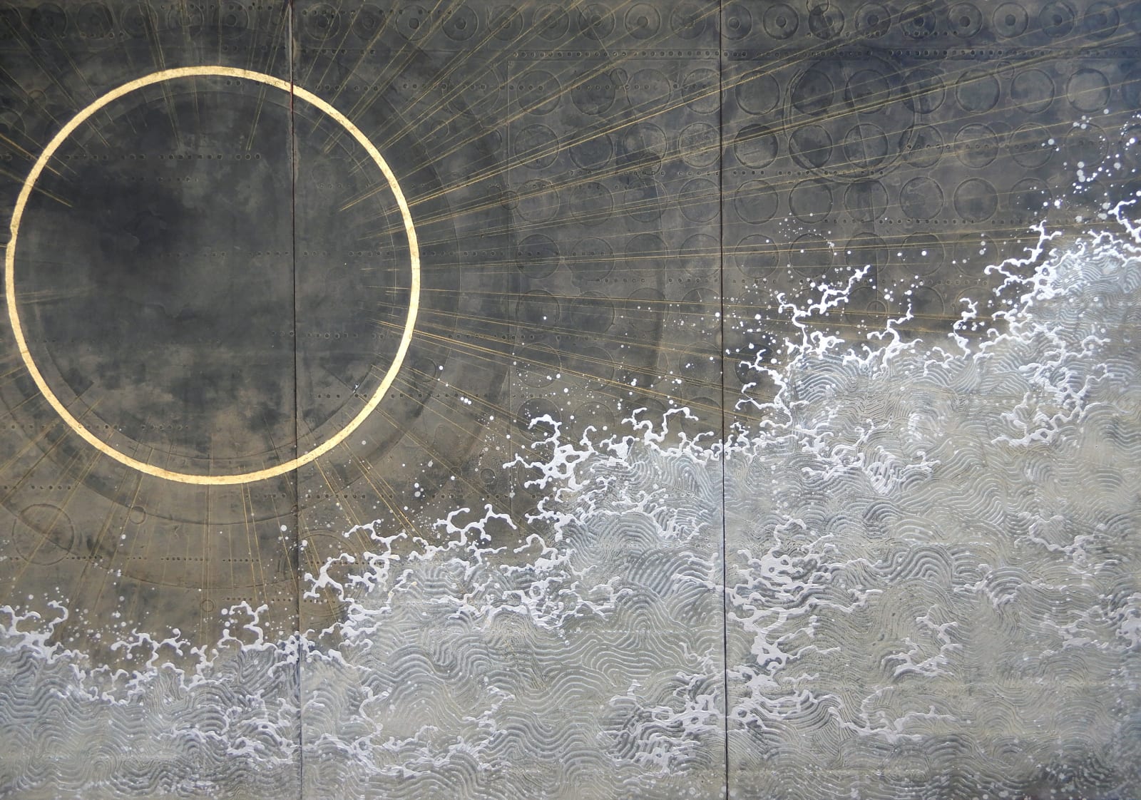 Ken Matsubara, "Kyokujitsu Gyōsei" Kukai's View; Sun and Venus 旭日暁星, 2017