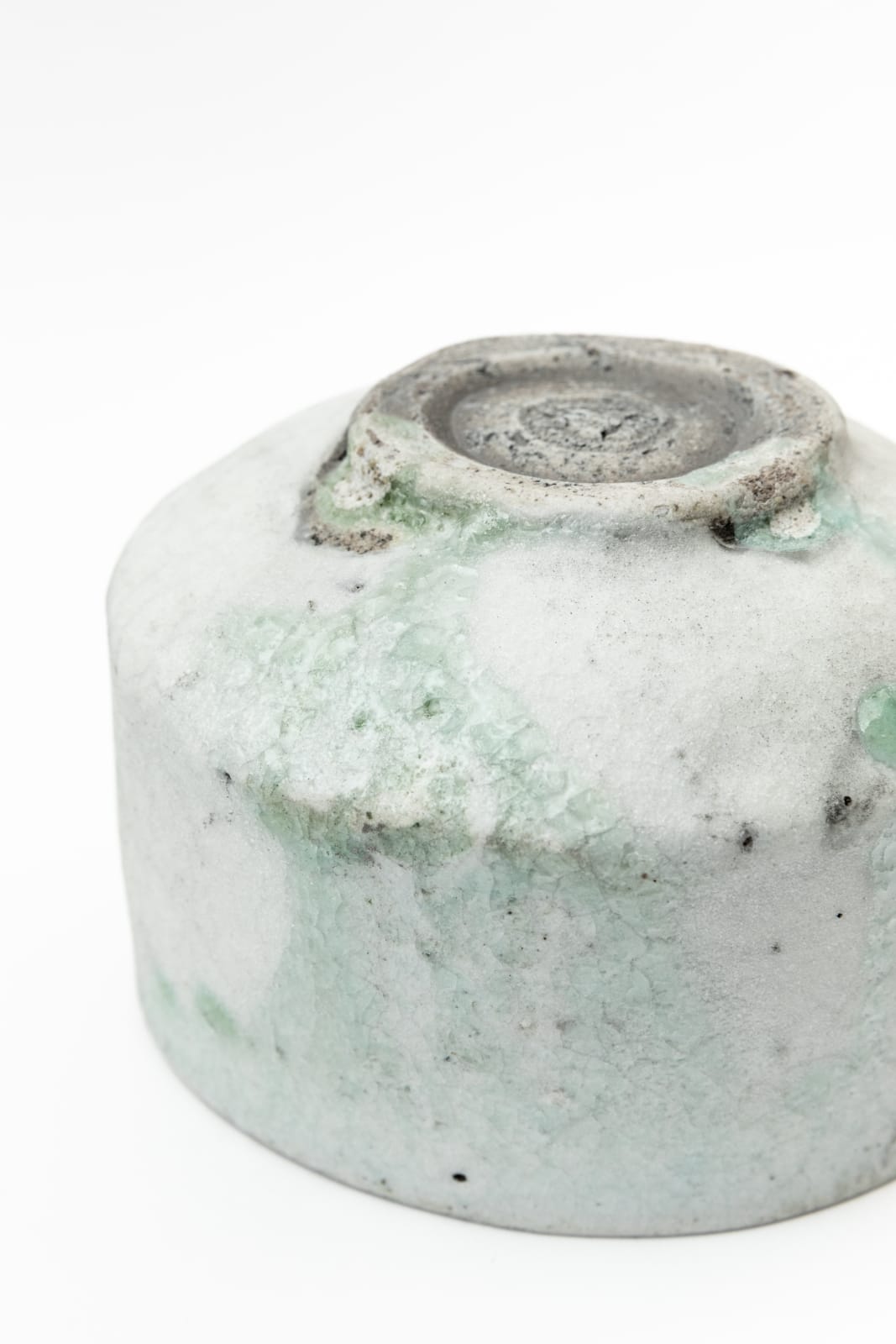 Yui Tsujimura, White Shino Tea Bowl - 白志野筒茶盌
