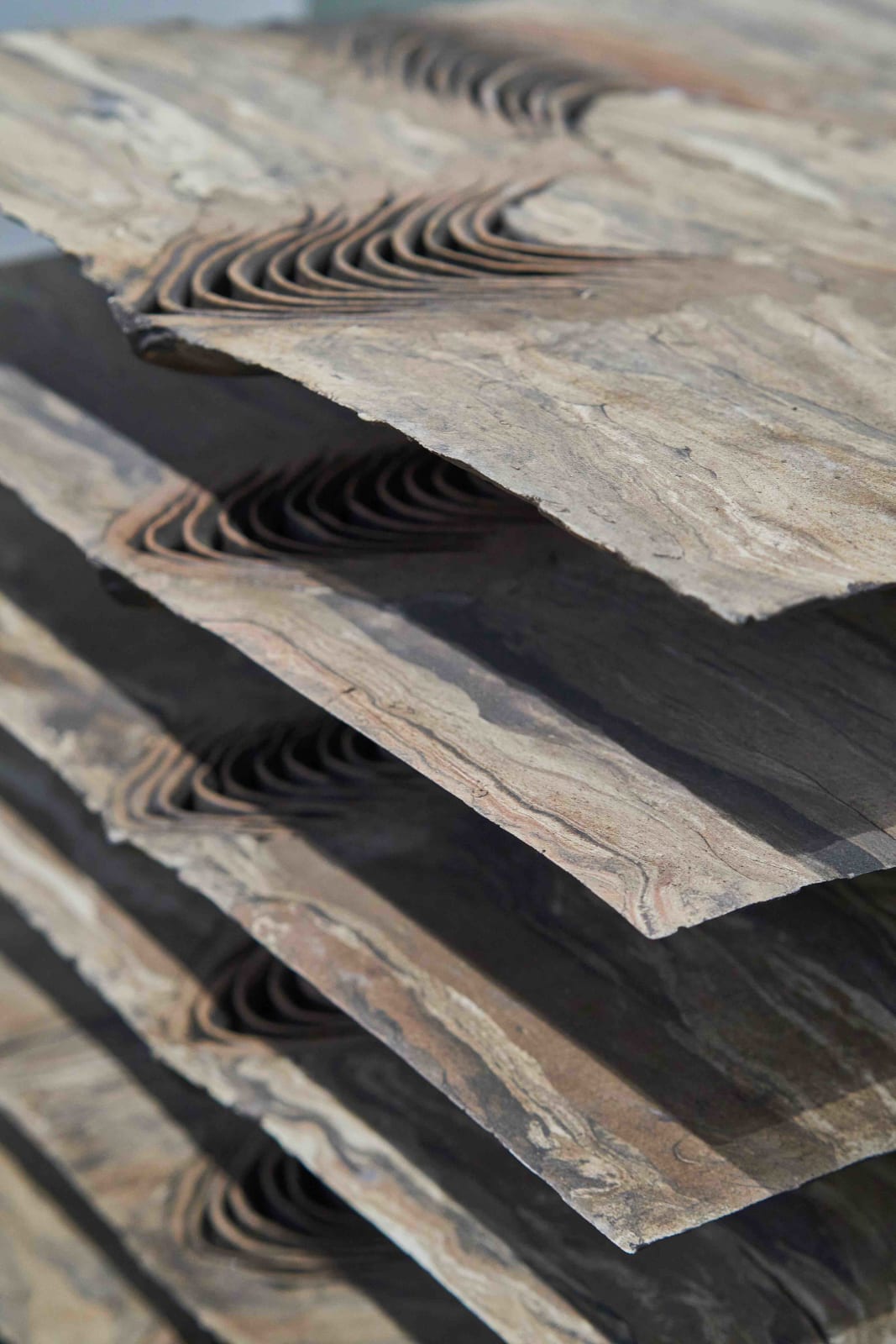 Yukiya Izumita, Six-layered Laminated Panel 積層盤6重層, 2025