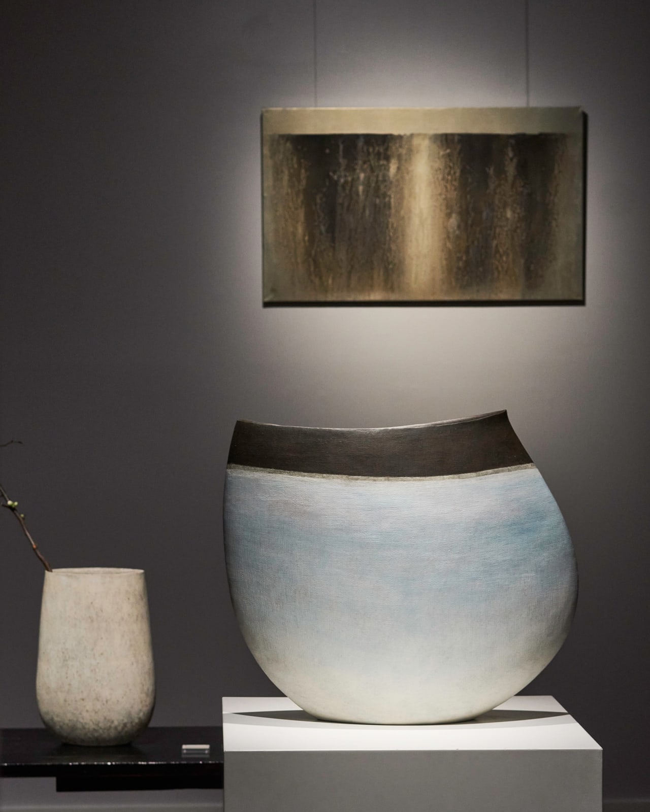 Mitsukuni Misaki, Color-Glazed Mud Vessel I - 彩釉泥器, 2023