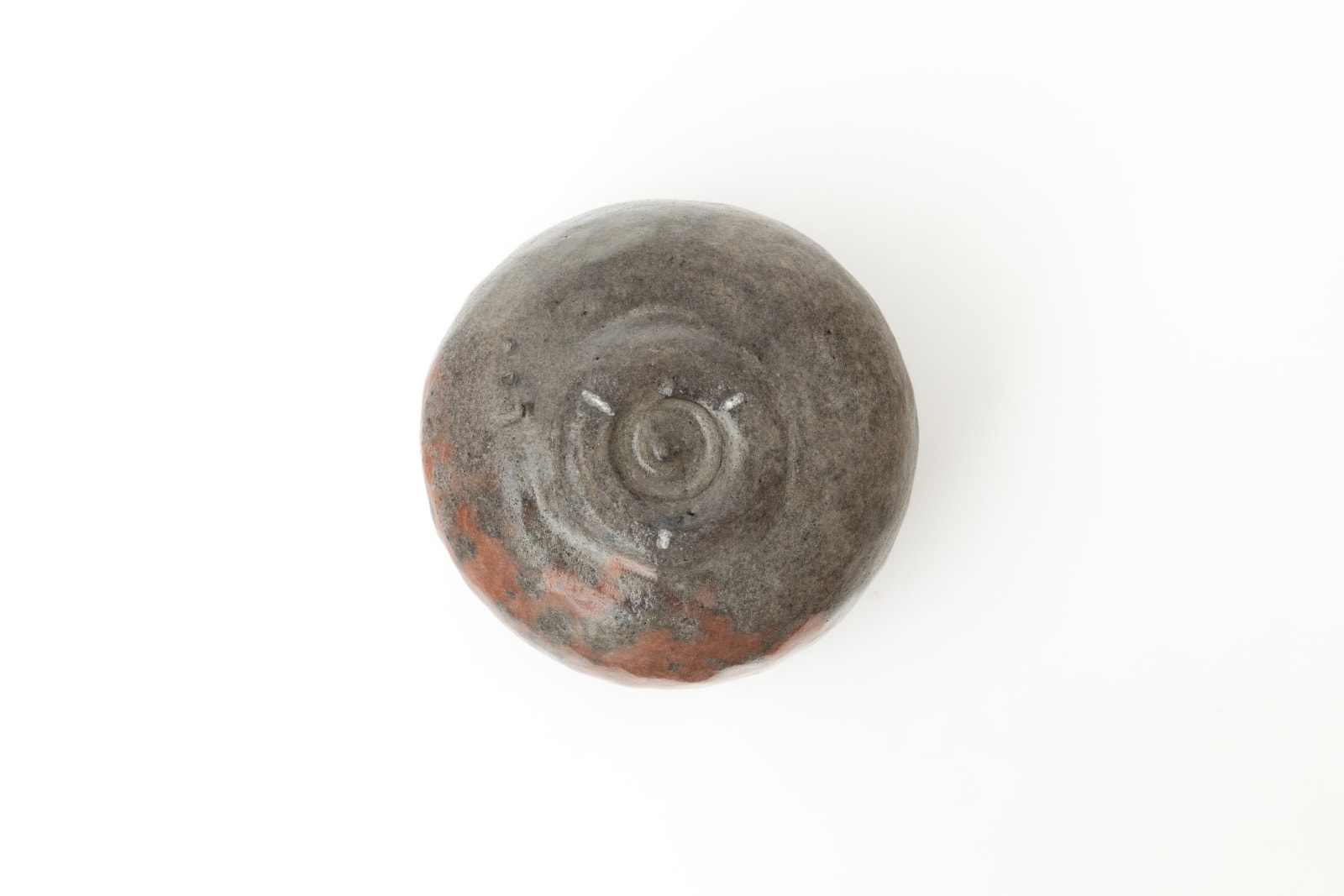 Morimitsu Hosokawa, Red Raku Tea Bowl - 赤楽茶碗