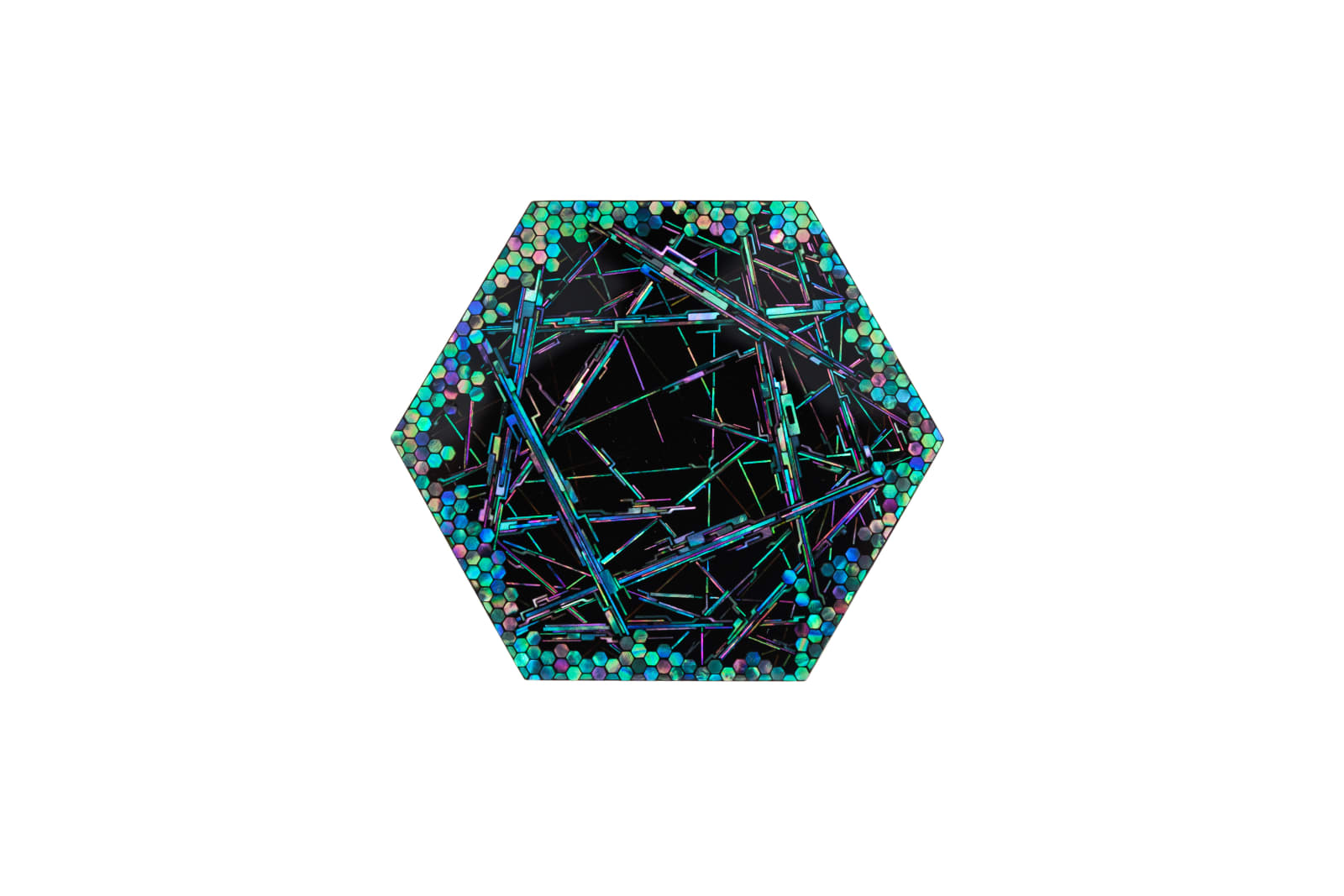 Terumasa Ikeda, "Rutilus" Hexagonal Tea Caddy - 六角水晶窟棗, 2023