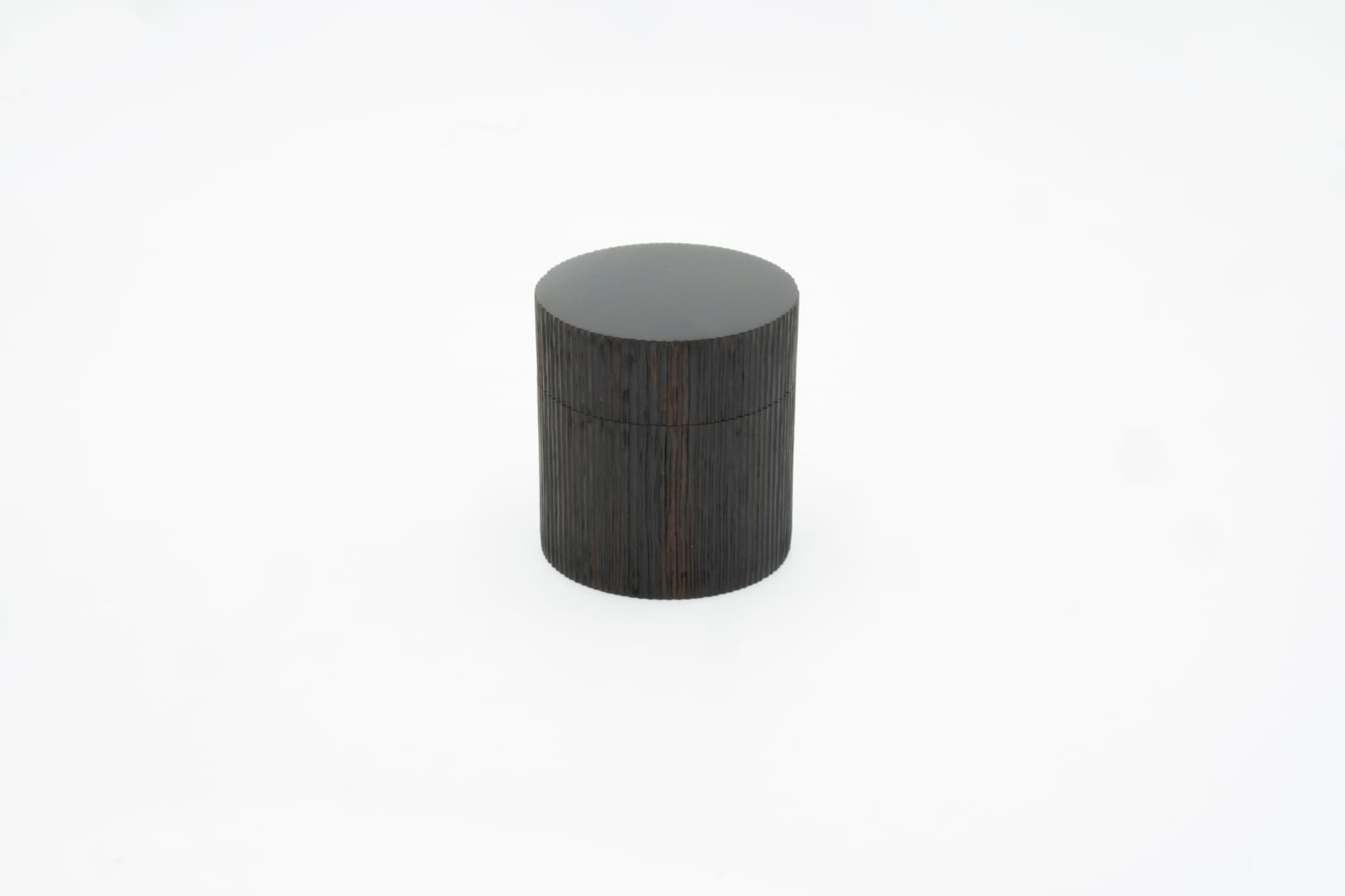 Jihei Murase, 黒檀茶器 - Ebony Tea Caddy, 2022
