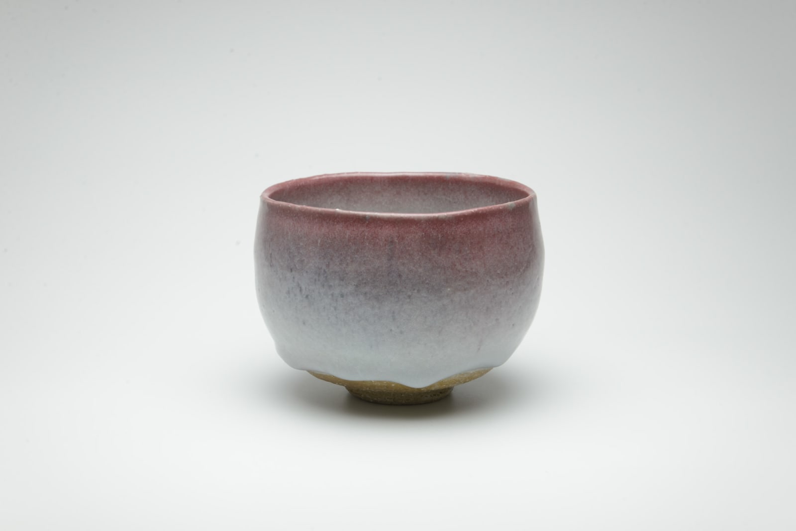 Shin Fujihira, 辰砂茶盌 - Cinnabar Tea Bowl, 1993