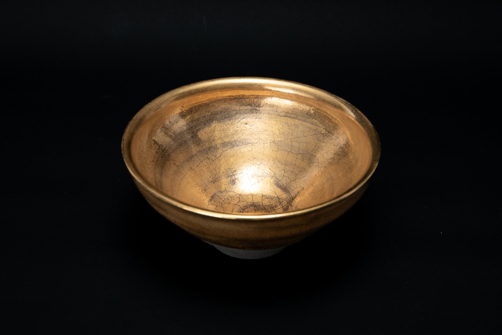 Noriyuki Furutani, Gold Tenmoku Tea Bowl 金天目茶盌 , 2024
