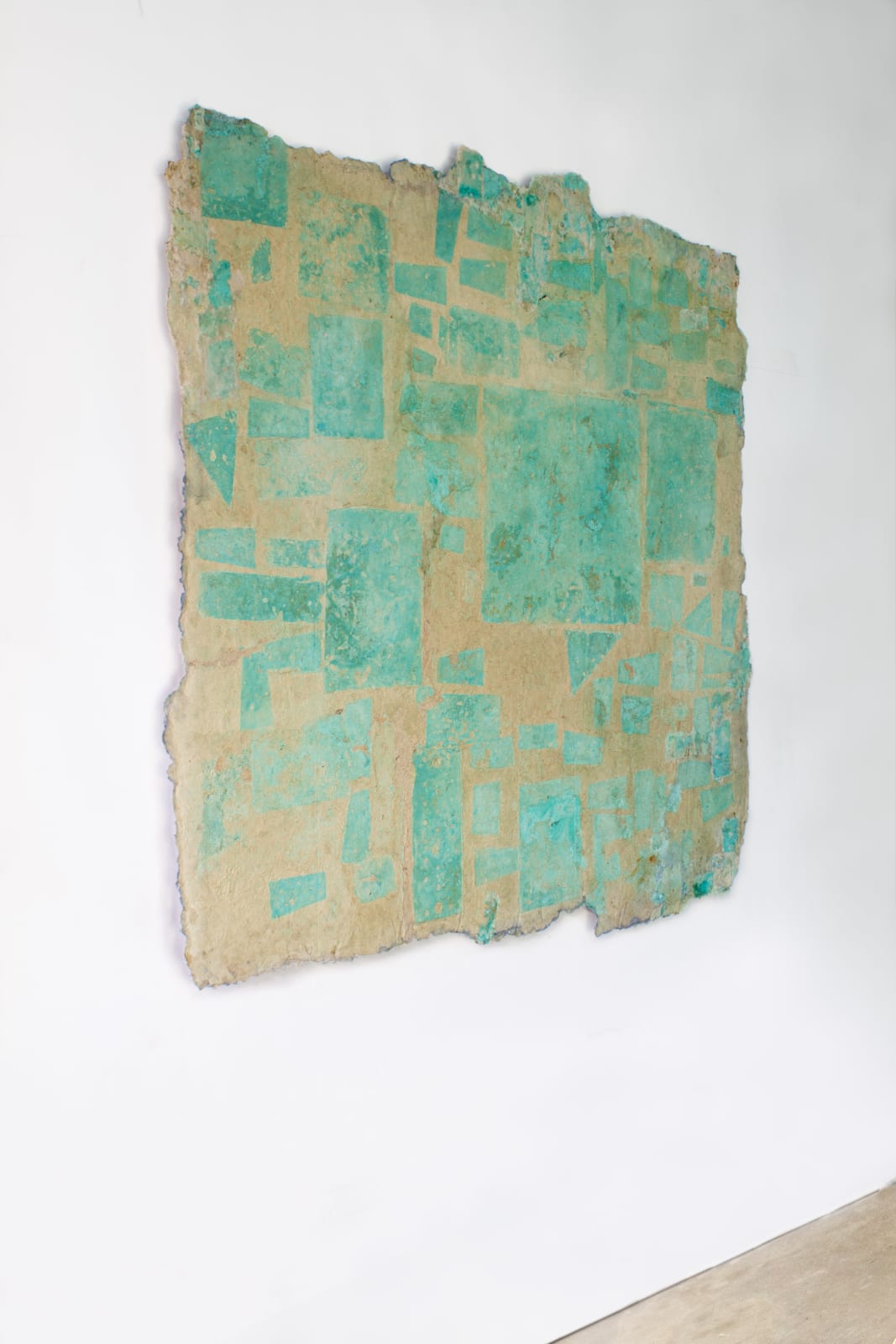 Yasue Maetake, Printed Oxidation on Fiber Relief XIII, 2018-2022