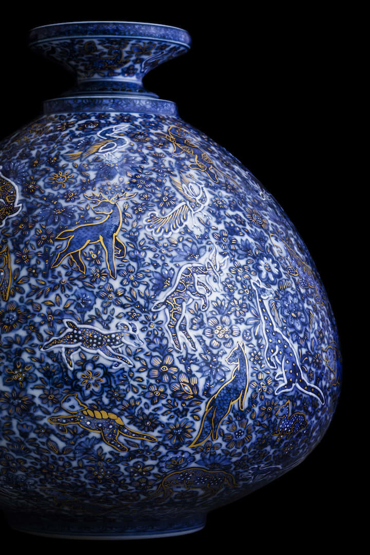 Yuki Hayama, 森羅万象図香水瓶- Perfume Bottle: Shinrabansyo All of Creation |  Ippodo Gallery