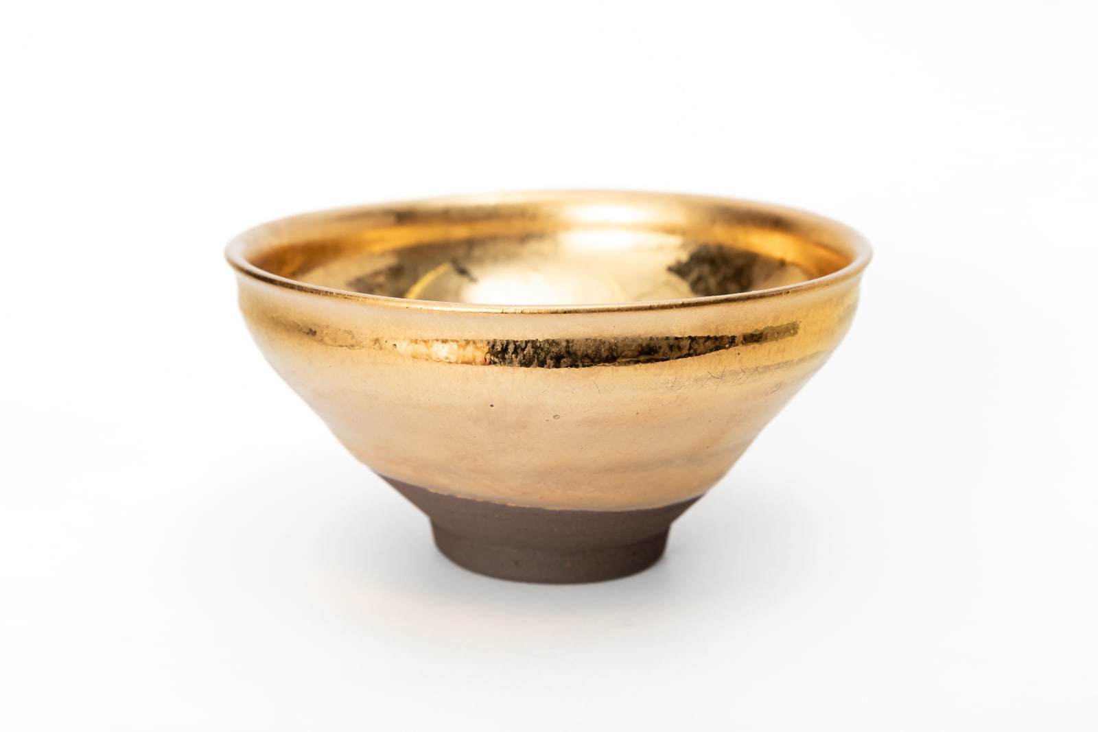 Noriyuki Furutani, Gold Tenmoku Tea Bowl 金天目茶盌 , 2025