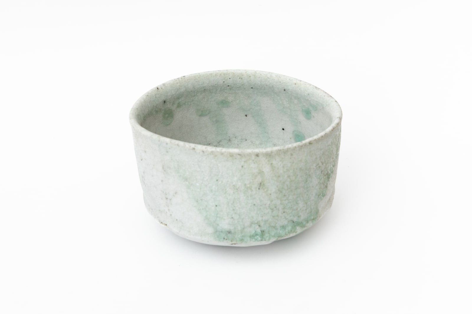 【新作からSALEアイテム等お得な商品満載】 Bowl Tea Shino White Tsujimura, Yui - Ippodo | 白志野筒茶盌 工芸品