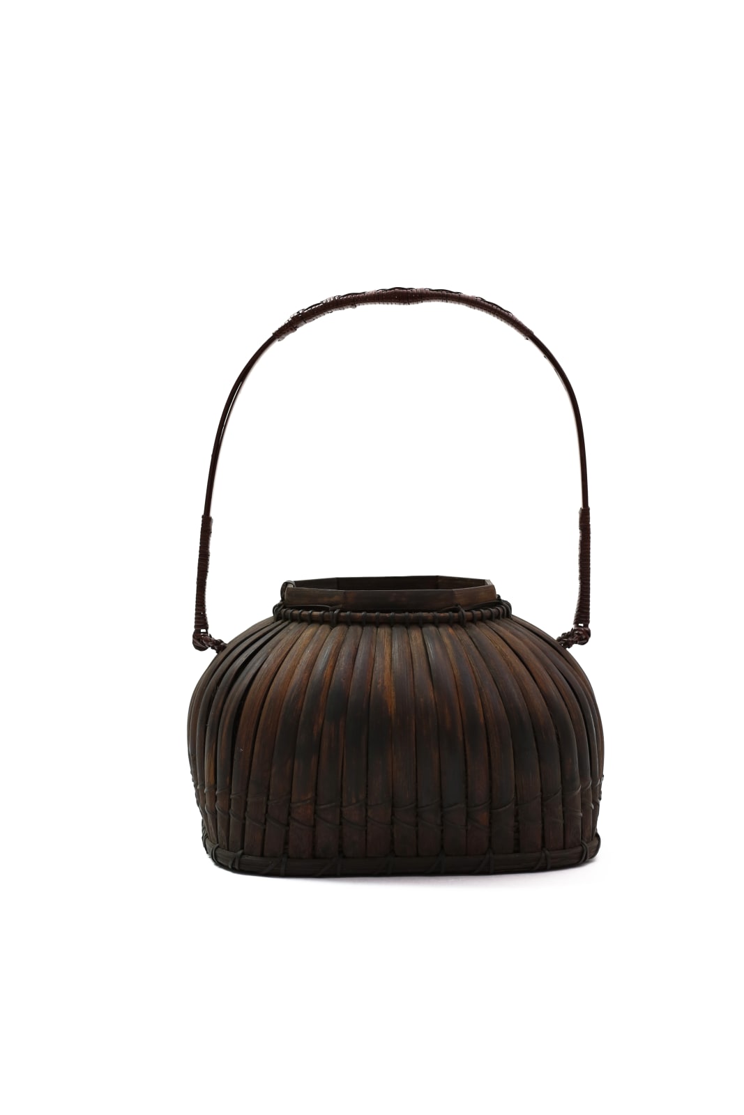 Masamitsu Saito 唐物写 脛当籠花入 鈴木竹朋斎 昭和期 Tokyo Ippodo Gallery Masamitsu Saito 唐物写 脛当籠花入 鈴木竹朋斎 昭和期 Tokyo Ippodo Gallery