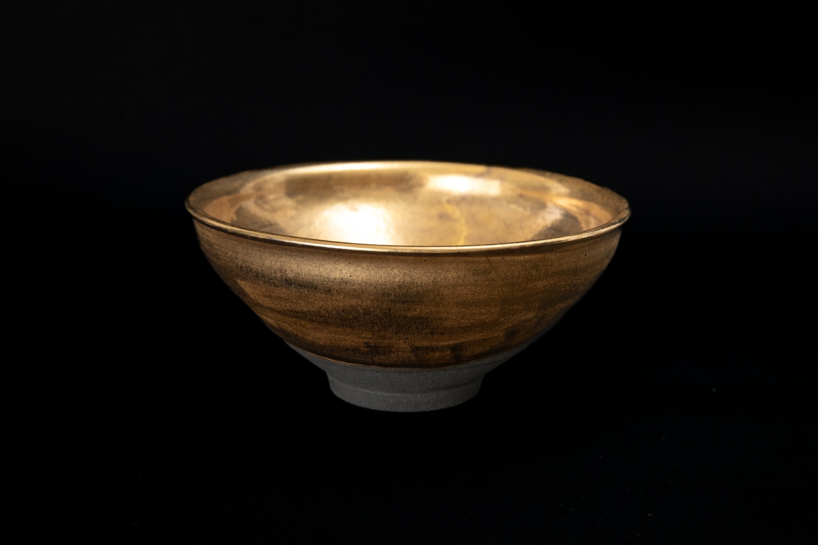 Noriyuki Furutani, Gold Tenmoku Tea Bowl 金天目茶盌 , 2024