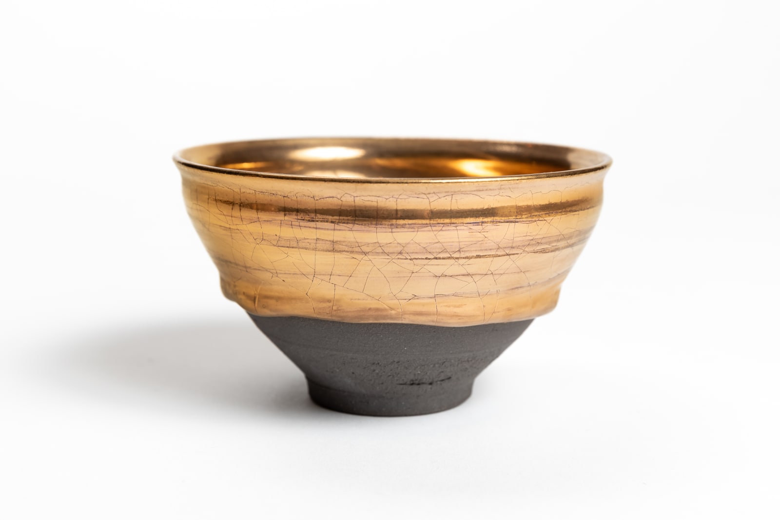 Noriyuki Furutani, Gold Tenmoku Tea Bowl 金天目茶盌 , 2024
