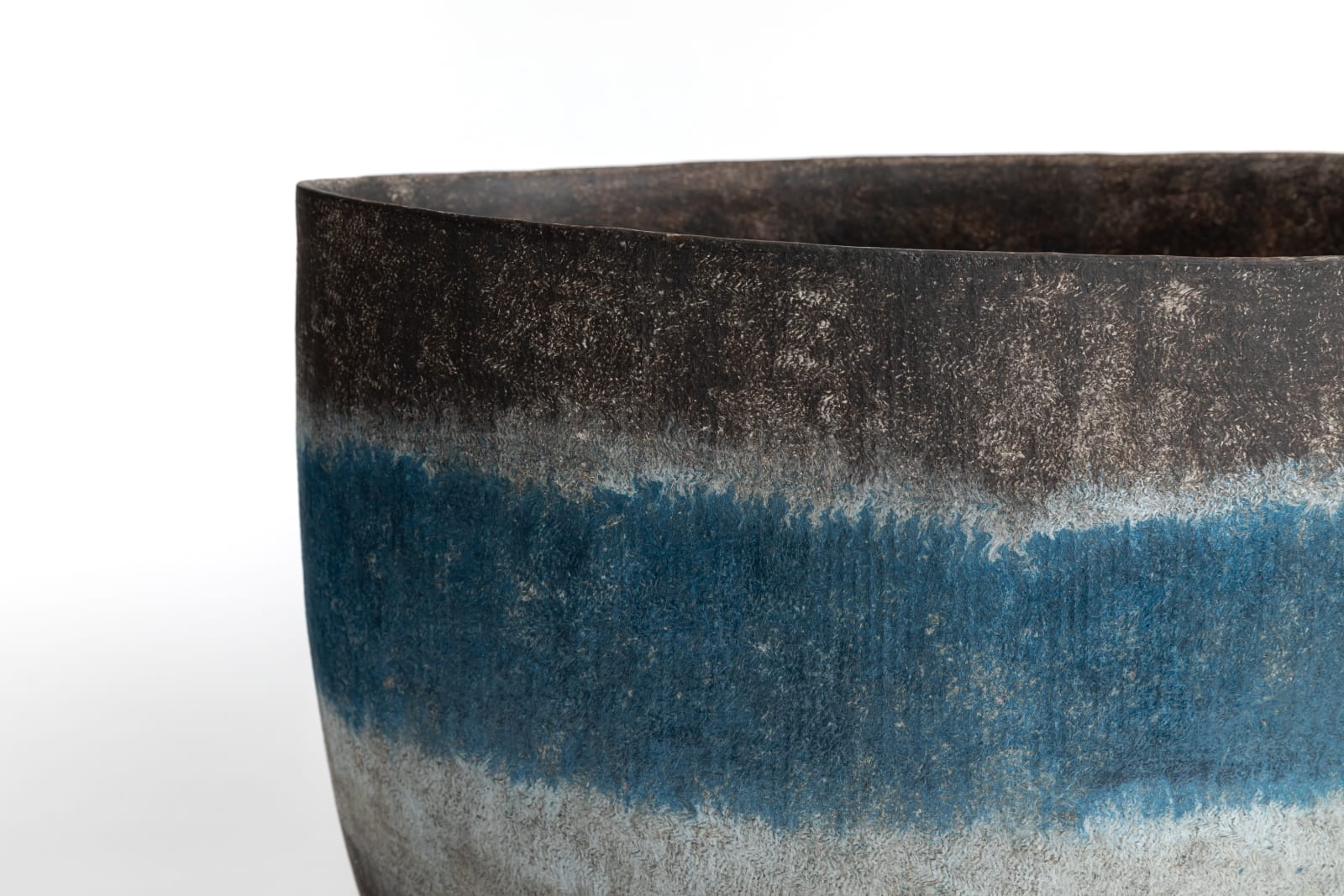 Mitsukuni Misaki, Color-Glazed Mud Vessel XXI - 彩釉泥器, 2023