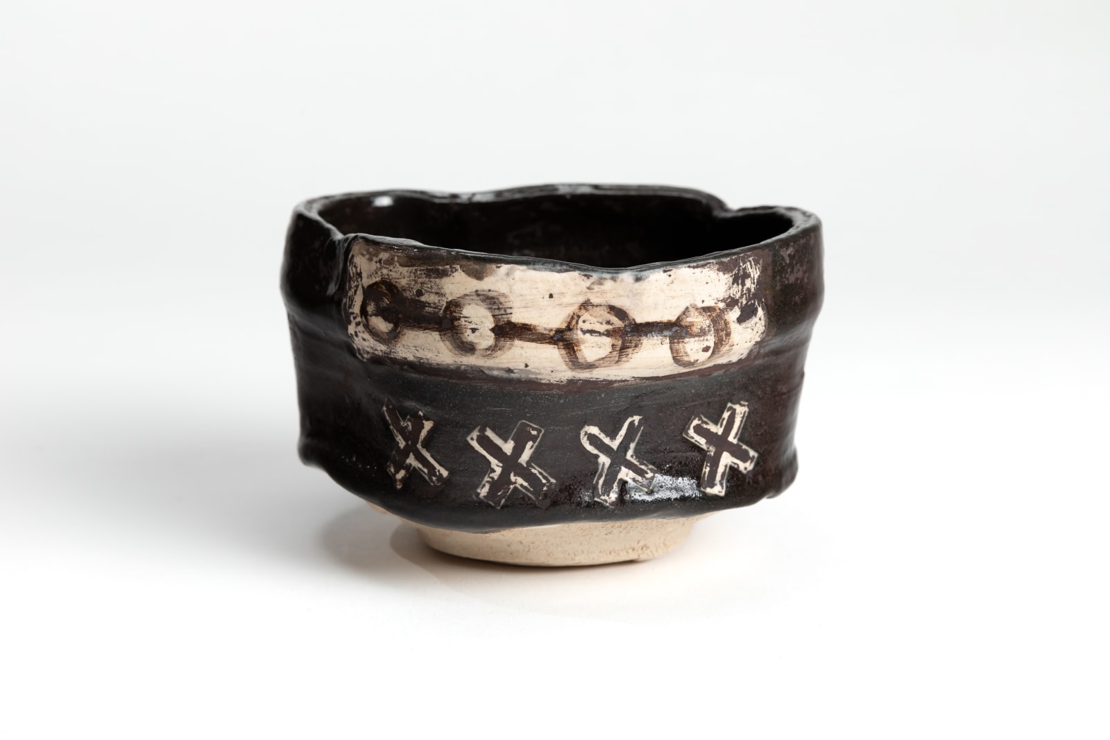 Kohei Nakamura, Oribe Tea Bowl 織部茶盌, 2024