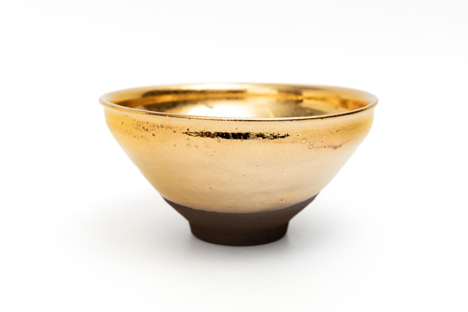 Noriyuki Furutani, Gold Tenmoku Tea Bowl 金天目茶盌 , 2025