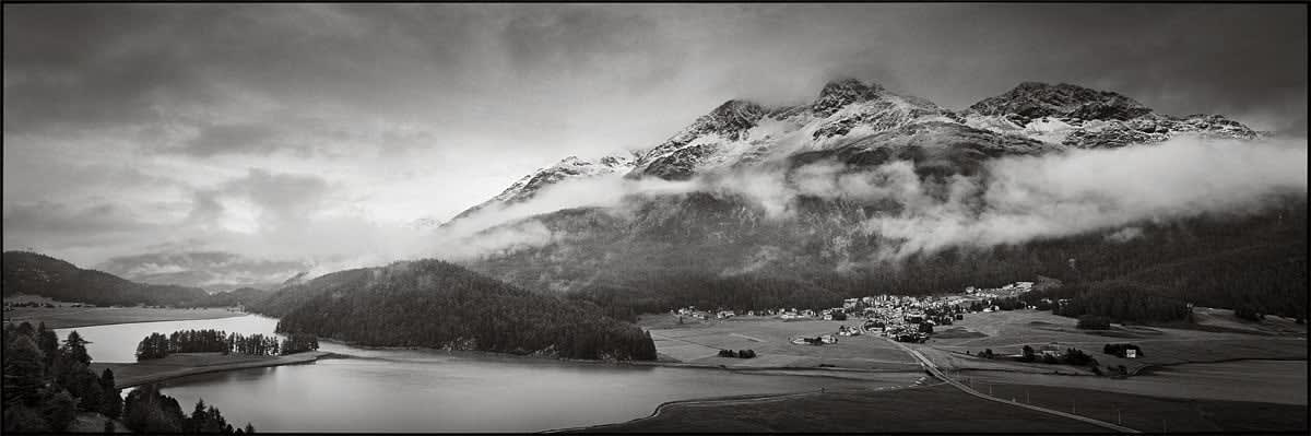 Christopher Thomas, Champfèrersee - Suot - Silvapanersee, Lake Champfèr - Suot - Lake Silvaplana, 2013