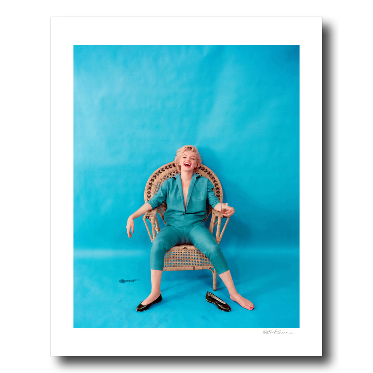 Milton H. Greene, Marilyn Monroe in Milton’s new studio in New York City, NY, US, September, 1954