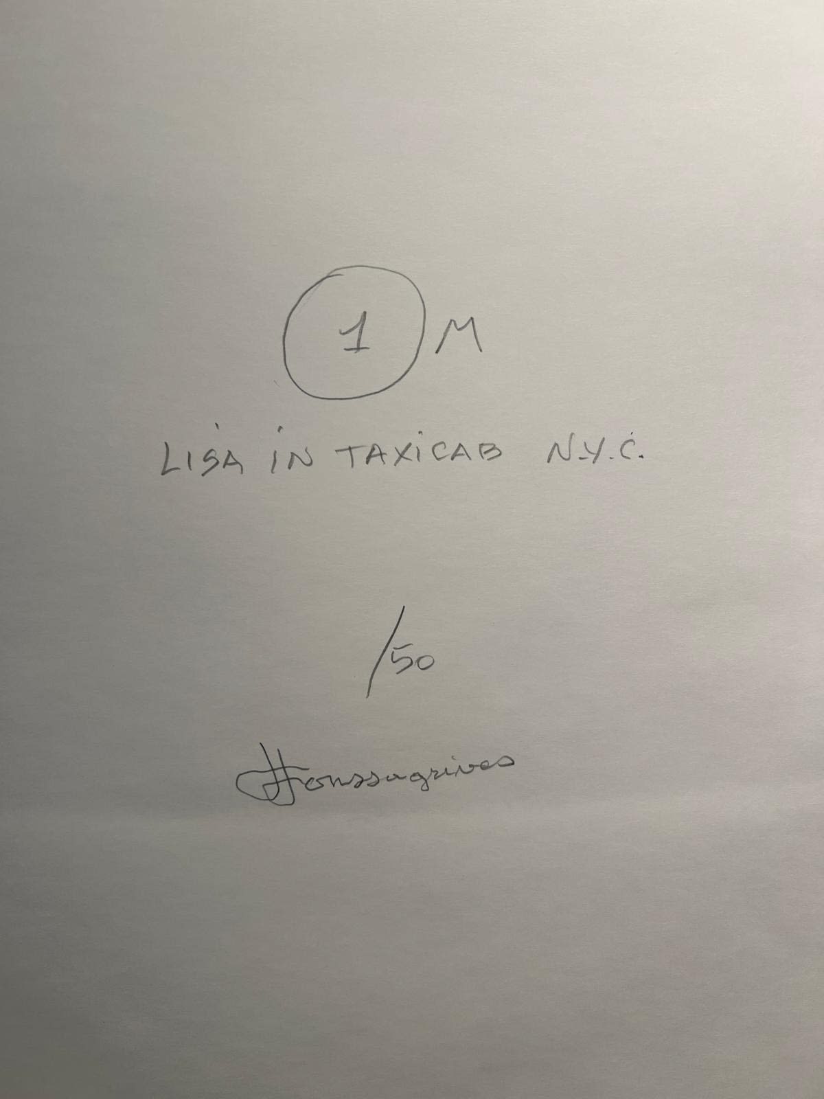 Fernand Fonssagrives, Taxi Cab, New York (Lisa Fonssagrives), 1945