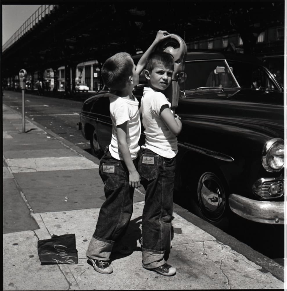 Vivian Maier, New York City , 1954