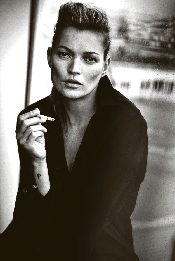 Peter Lindbergh, Kate Moss, for Vogue Italy, 2015