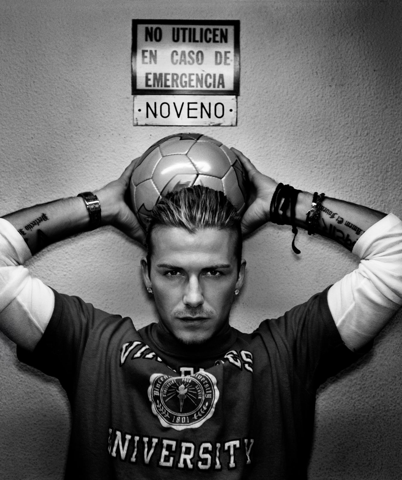 Marc Hom, David Beckham, Madrid, Spain, 2008