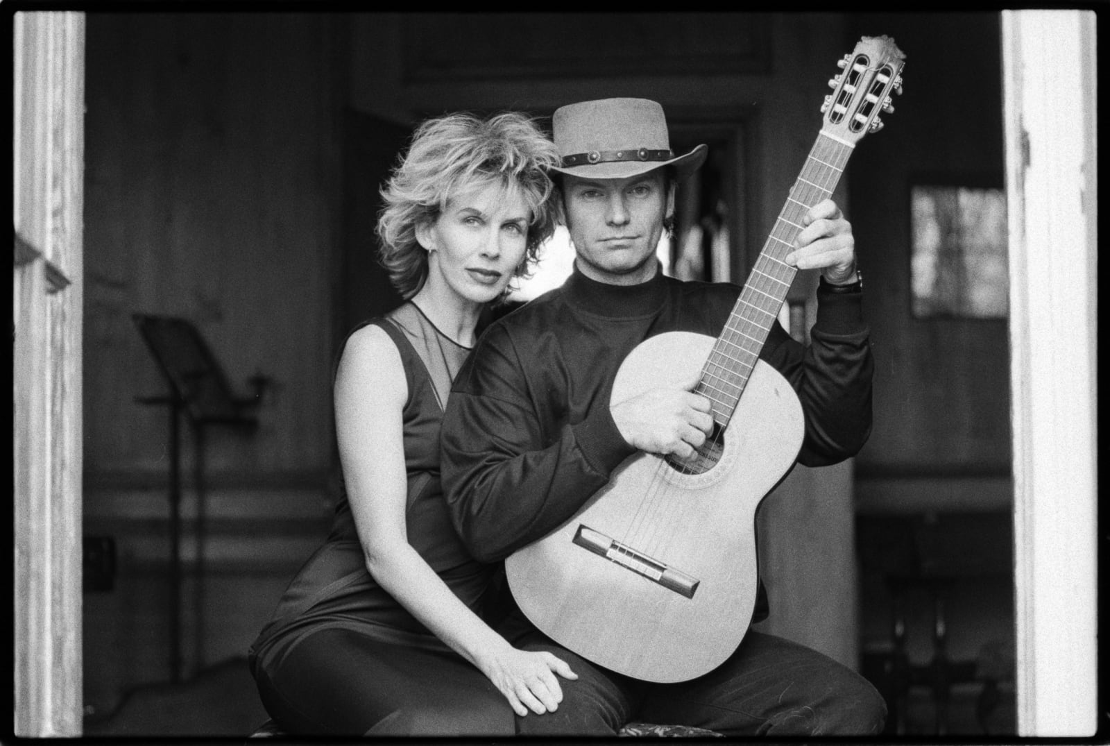 Max Vadukul, Sting & Trudie, for Italian Vogue, London, 1993