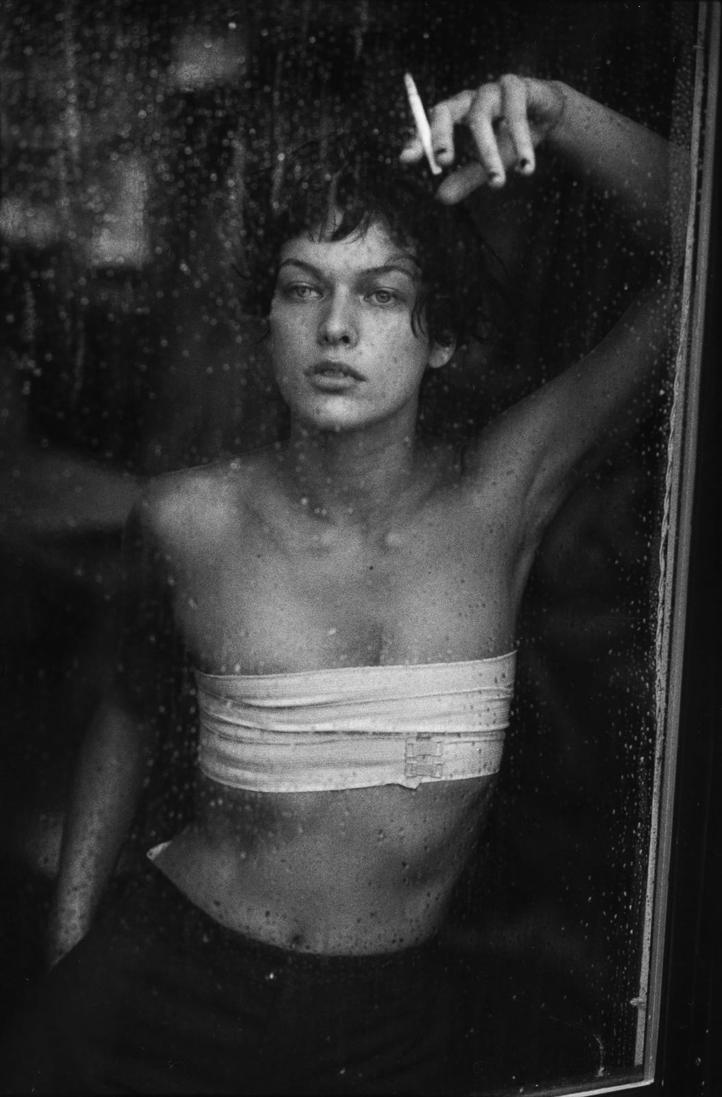 Peter Lindbergh, Milla Jovovich, Italian Vogue, 1996