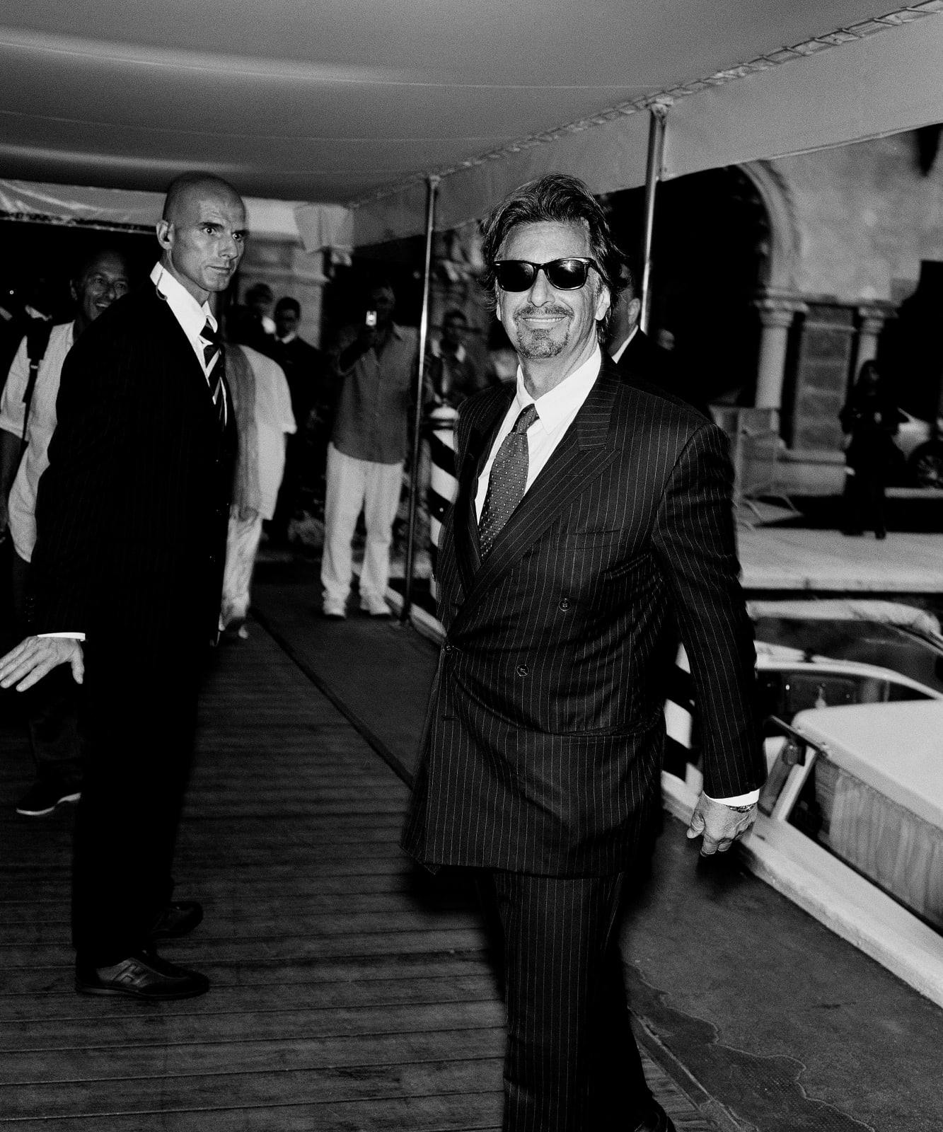Marc Hom, Al Pacino, Venice Film Festival, Italy, 1998
