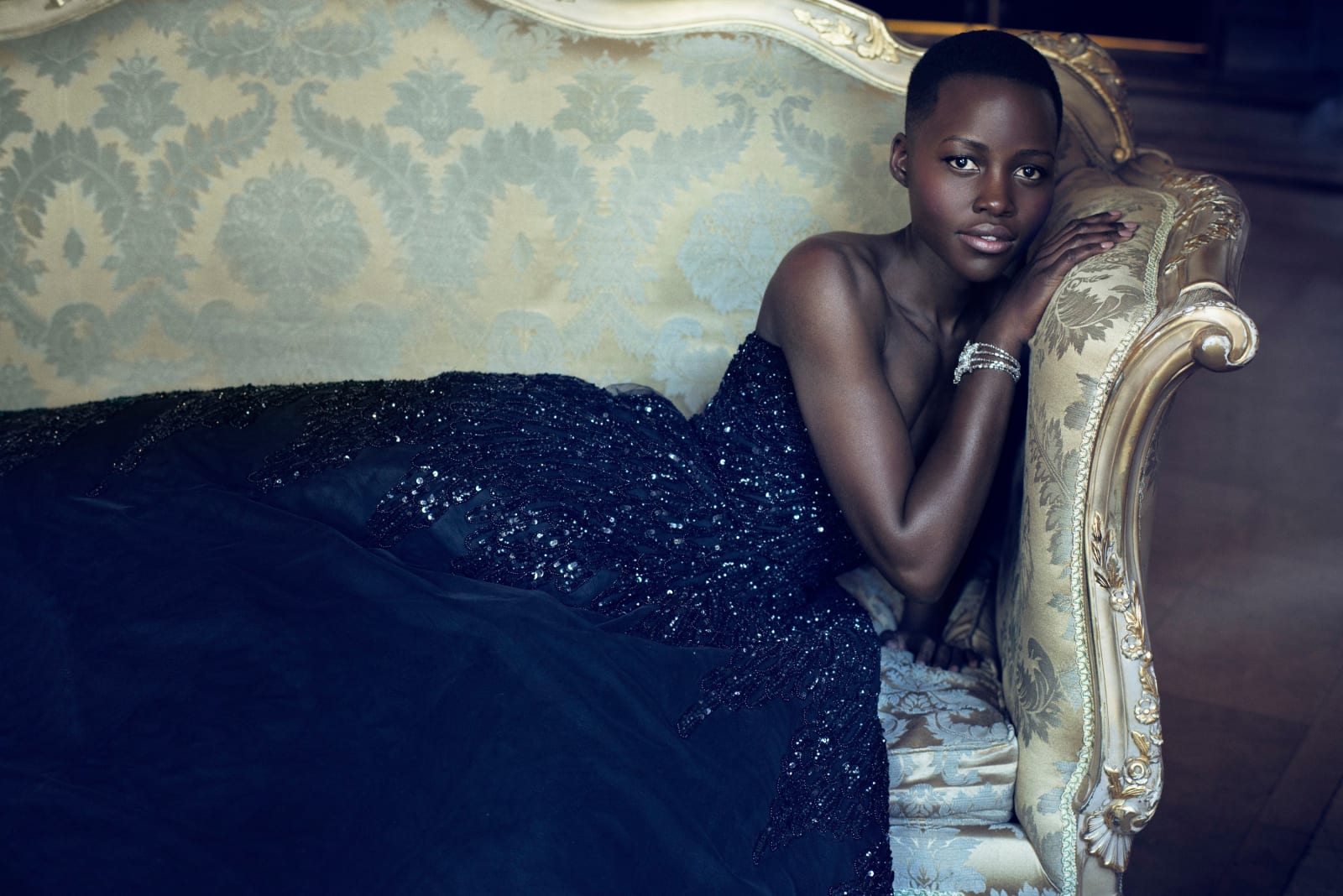 Marc Hom, Lupita Nyong´o, The Plaza Hotel, New York City, USA, 2014