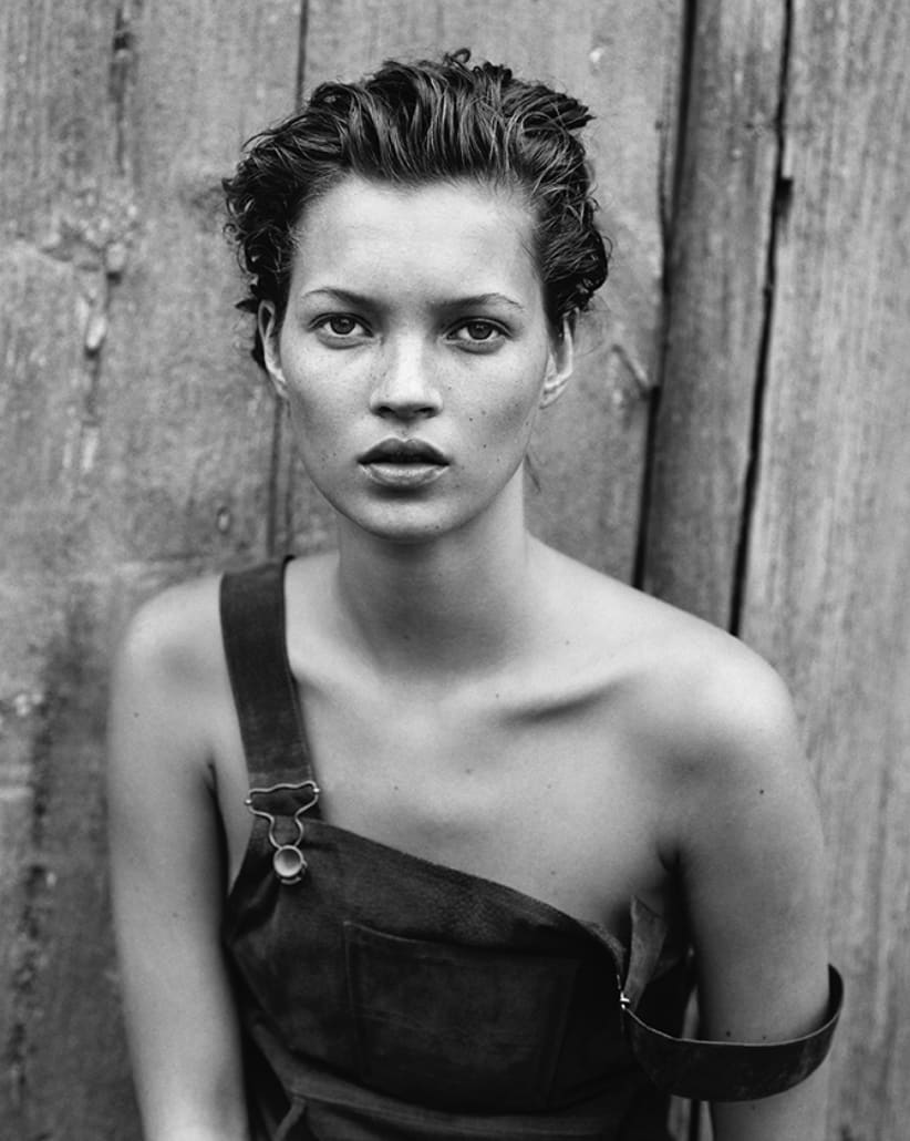 Peter Lindbergh, Kate Moss, for Harper ́s Bazaar, 1994