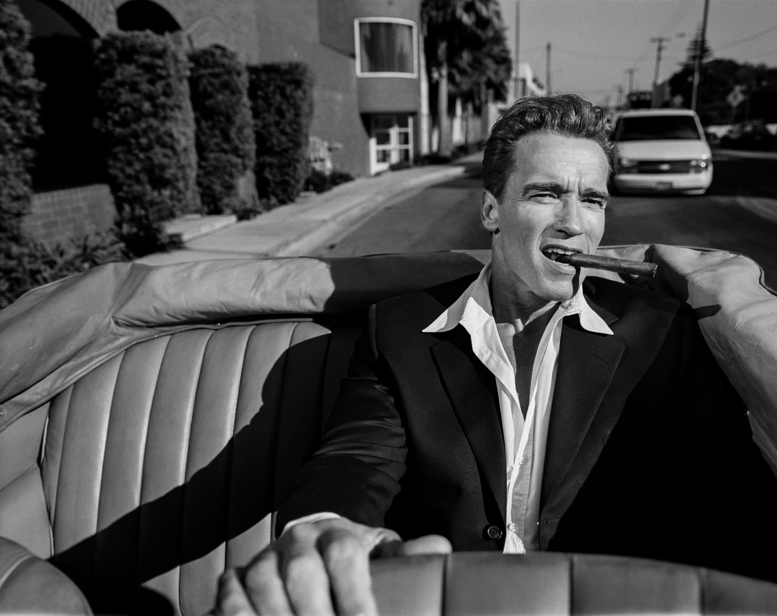 Max Vadukul, Arnold Schwarzenegger, Los Angeles, 1990