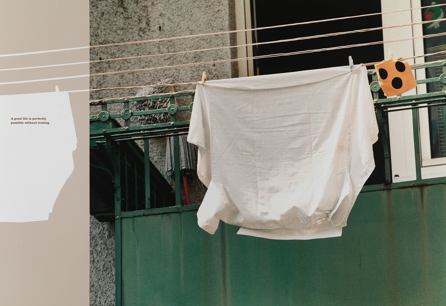 Christopher Thomas, A good life is perfectly possible without ironing, 2011