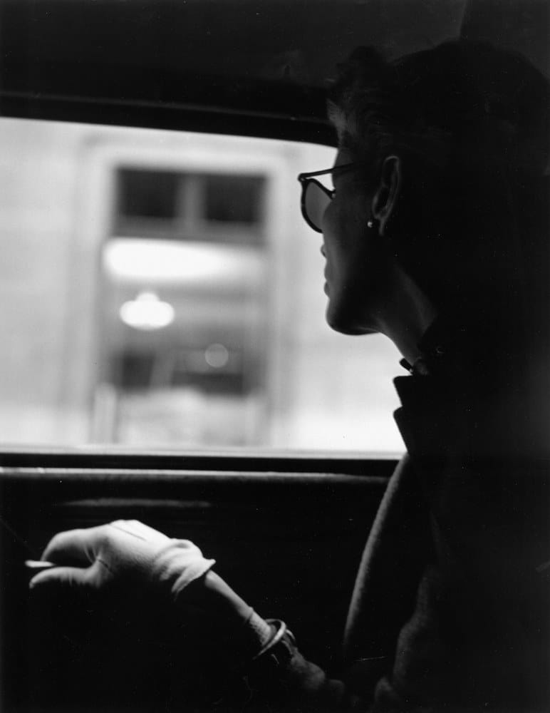 Fernand Fonssagrives, Taxi Cab, New York (Lisa Fonssagrives), 1945
