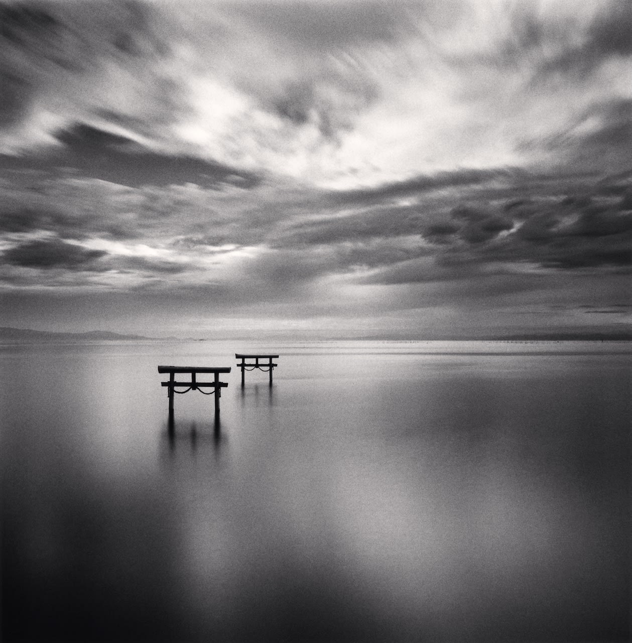 Michael Kenna, Ouo Shrine, Study 2, Kyushu, Japan, 2024