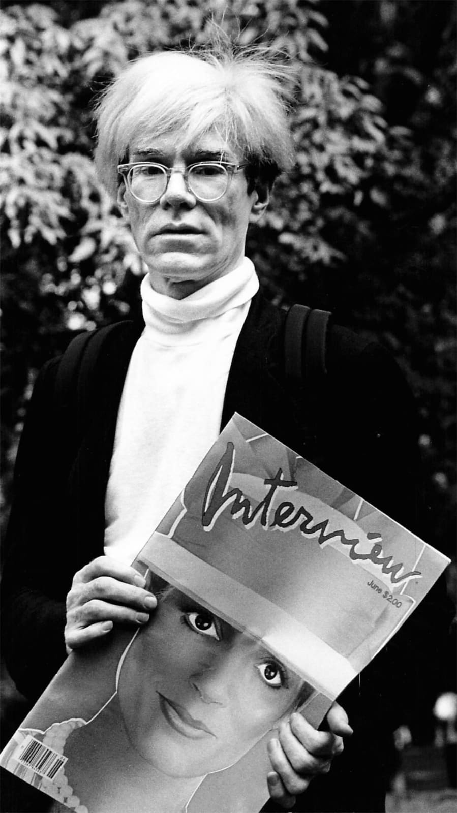 Ron Galella, Andy Warhol at the Bronx Zoo, June 12, 1983