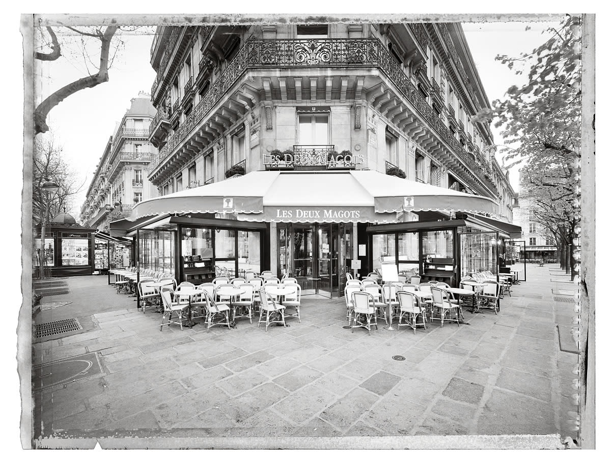 Christopher Thomas, Café Les Deux Magots, 2014