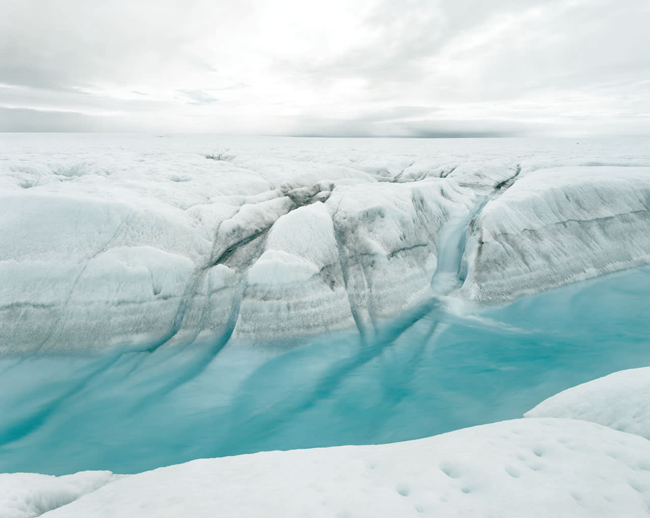 Olaf Otto Becker, RIVER 1, 07/2007, POSITION 9 69°41’14’’N, 49°51’17’’W, ALTITUDE 750M, 2007
