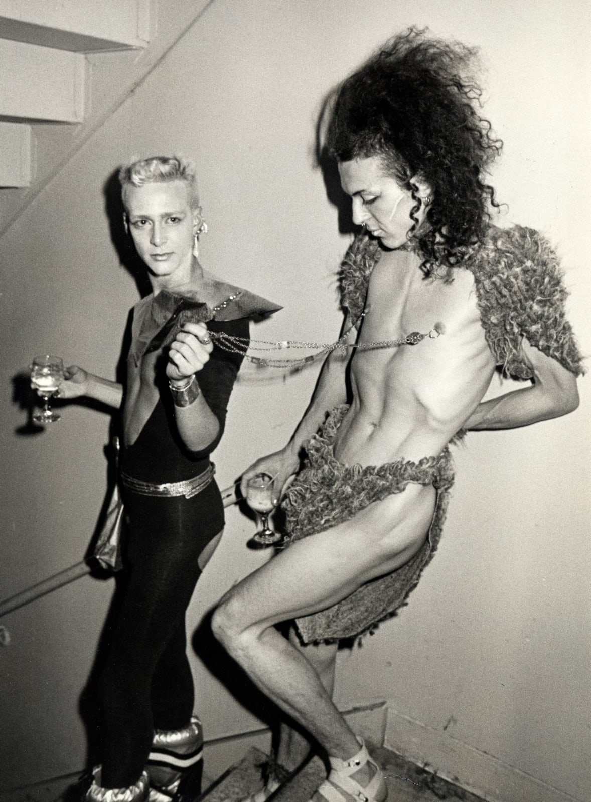 Ron Galella, Guests attend sixth anniversary party for Bob Guccione’s Omni Magazine at the Limelight Disco, New York City, October 17, 1984