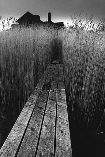 Jeanloup Sieff, The Black House, East Hampton, New York, 1964