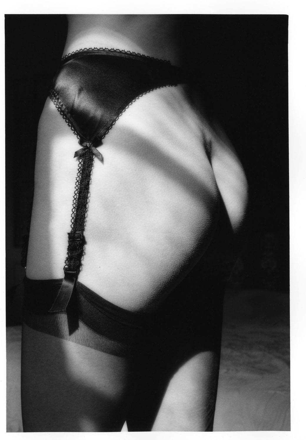 Jeanloup Sieff, Louise, Suspenders, Paris, 1985