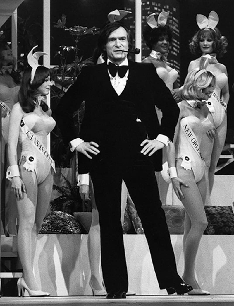 Ron Galella, Hugh Hefner, Playmate of the Year Awards, 1975