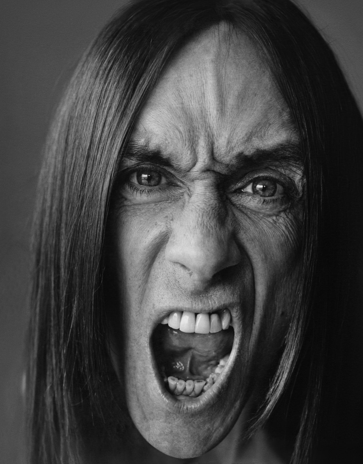 Marc Hom, Iggy Pop, New York City, USA, 1999