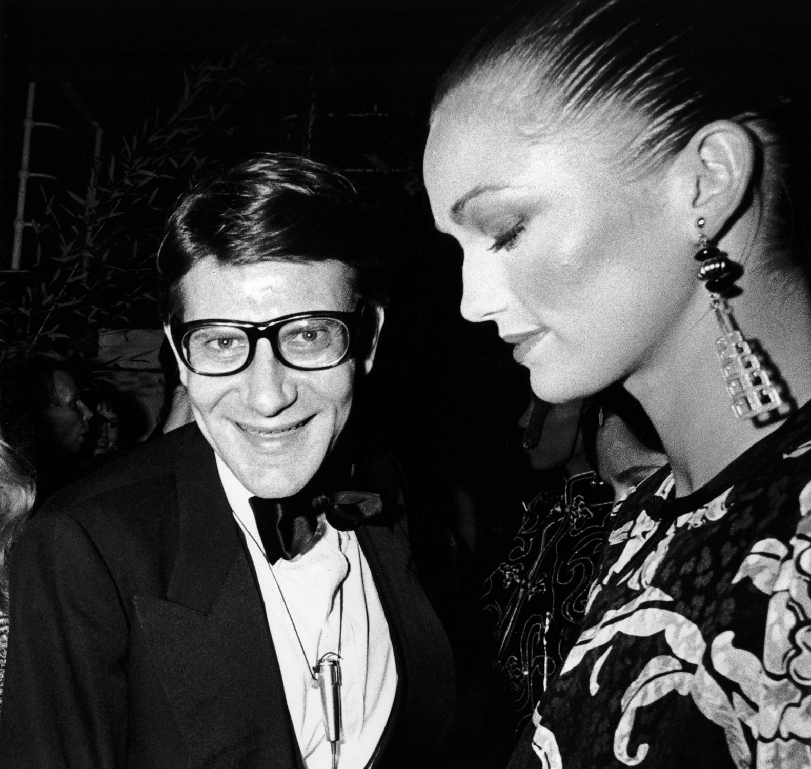Yves saint top laurent black models