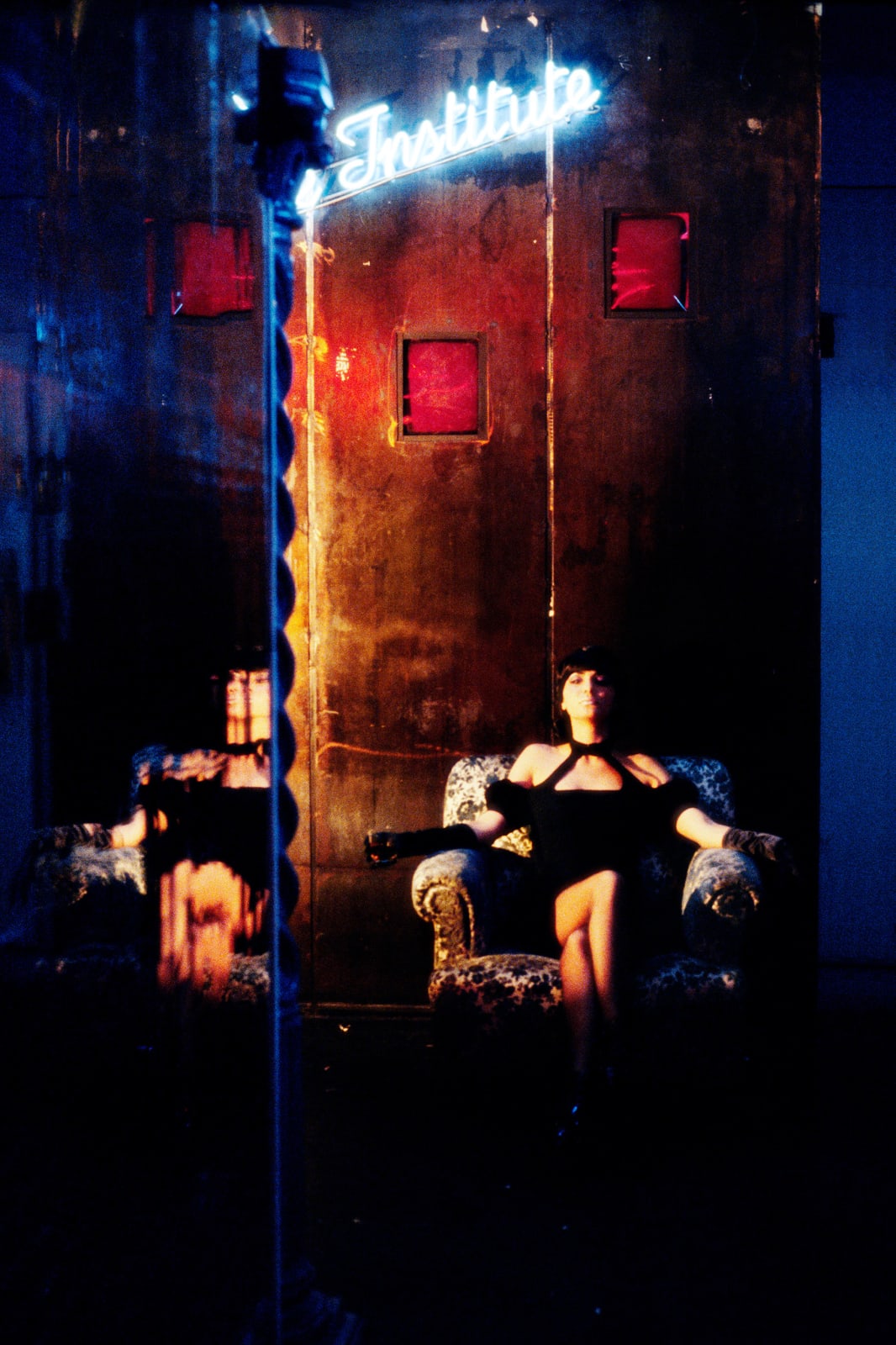 Stephanie Pfriender Stylander, Institute, Barbara, Milan, for Harper´s Bazaar Uomo, 1992
