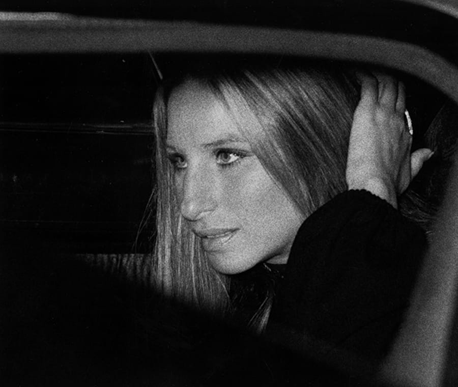 Ron Galella, Barbra Streisand at the Valentino fashion show and party, New York, 1970