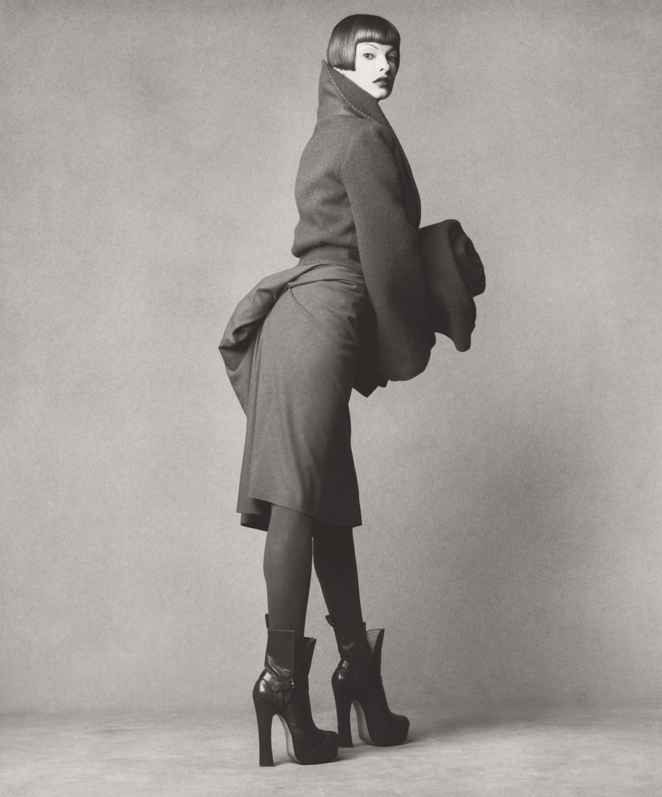 Steven Meisel, Linda Evangelista, for Vogue Italia, Paris, 1993