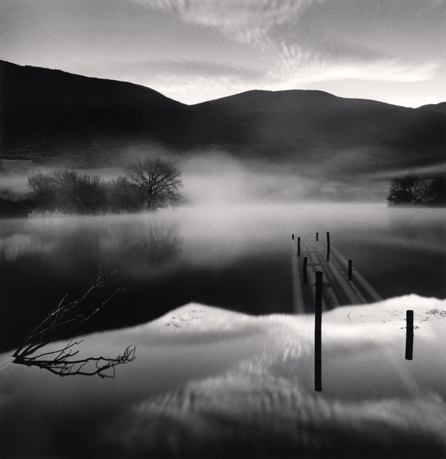 Michael Kenna, Capodacqua Lake, Capestrano, Abruzzo, Italy, 2016