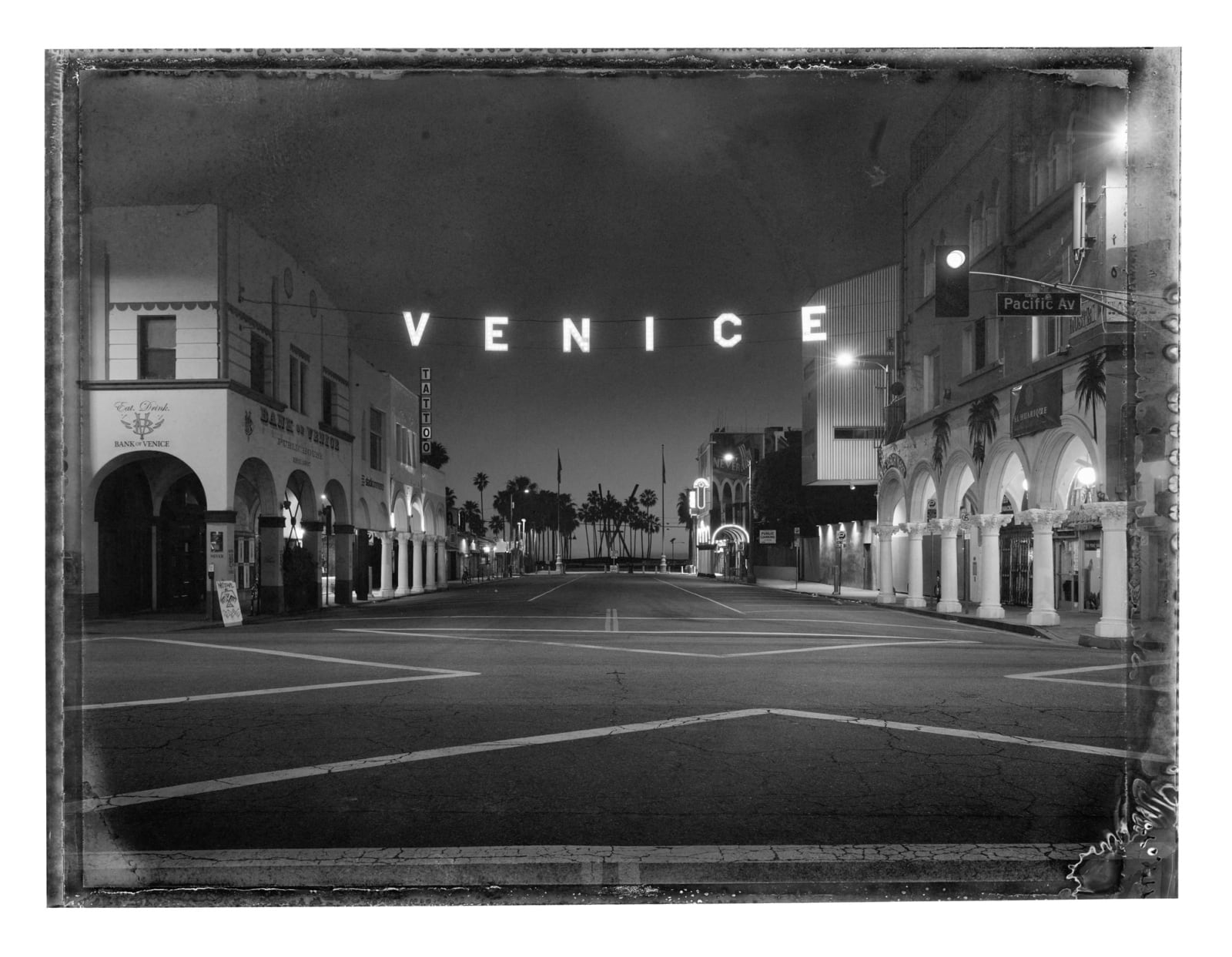 Christopher Thomas, Venice Sign, Venice, 2017